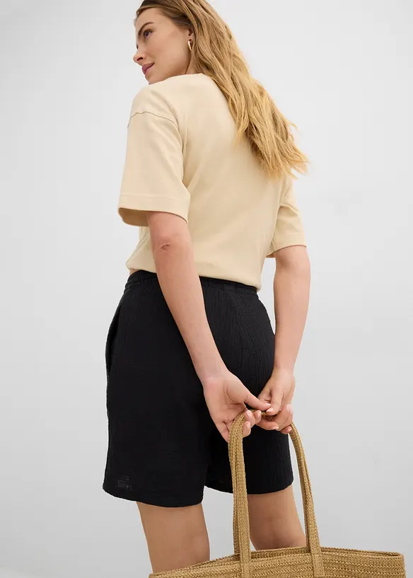 Shorts i musselin, bonprix