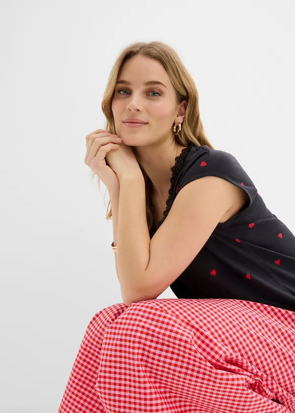 Topp i 100% bomull, bonprix