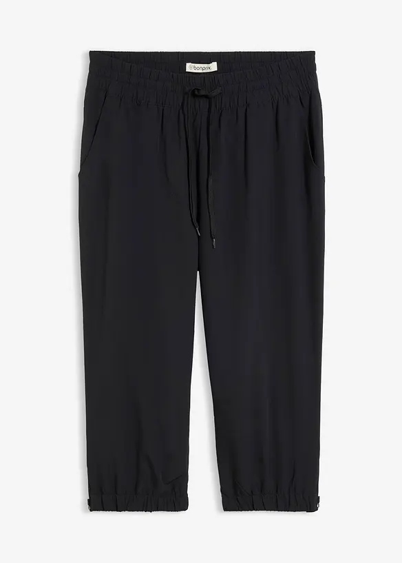 Hurtigt&oslash;rkende funksjons-bukse med capri-lengde, bonprix