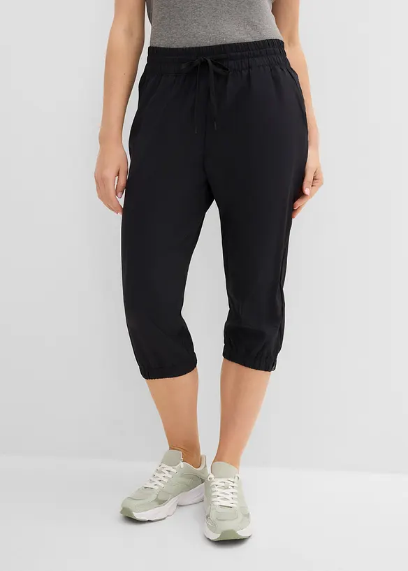 Hurtigt&oslash;rkende funksjons-bukse med capri-lengde, bonprix