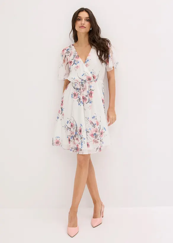 Minikjole i mesh, bonprix