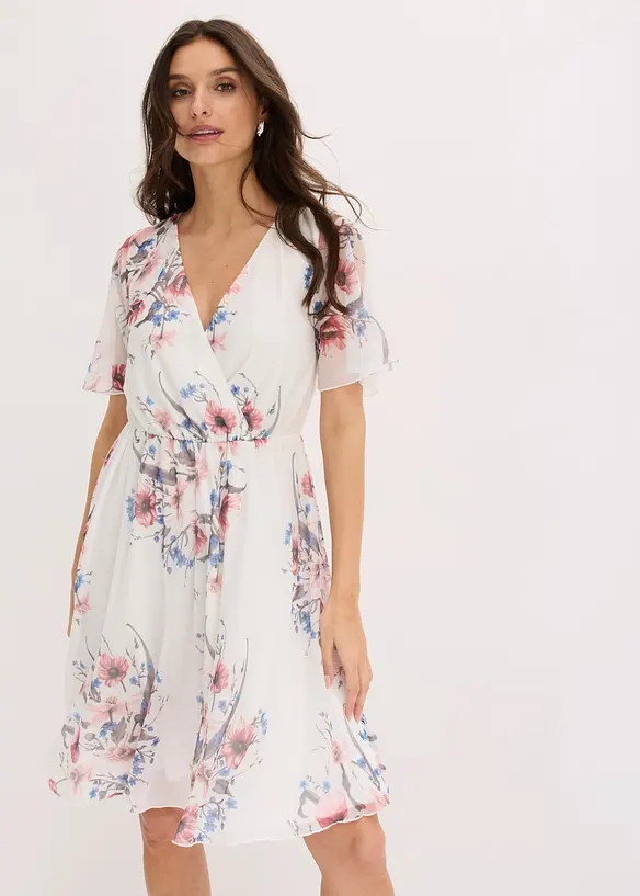 Minikjole i mesh, bonprix
