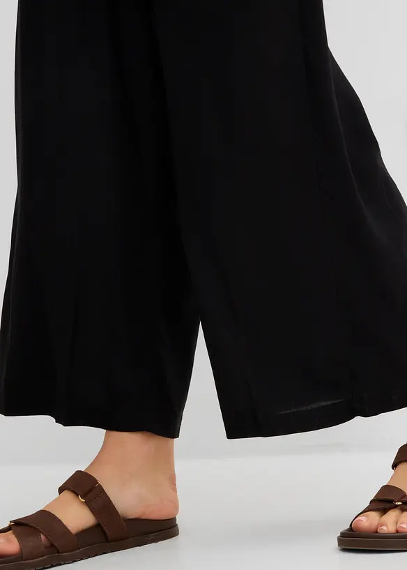 Vid culotte i fint fallende viskose, bonprix