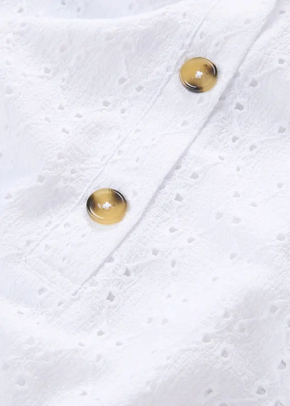 Henley-shirt med hette, bonprix