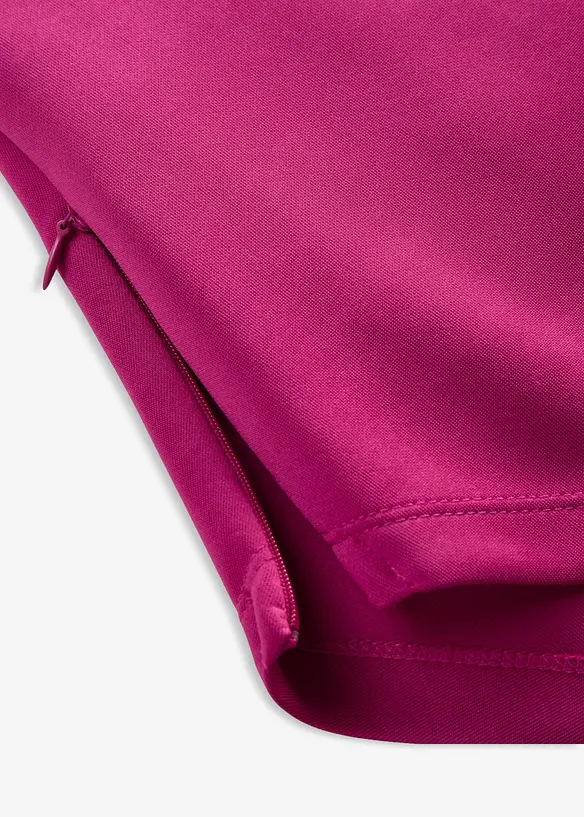 Asymmetrisk topp i behagelig scuba-materiale, bonprix
