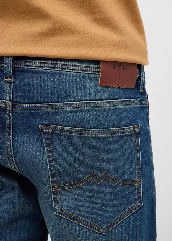 Slim fit-bermudashorts &laquo;Chicago&raquo; med stretch fra Mustang, bonprix