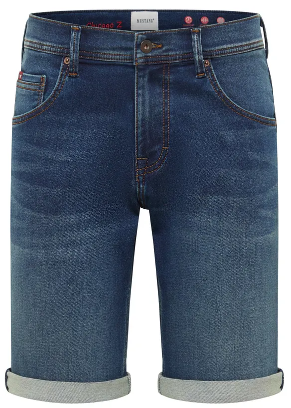 Slim fit-bermudashorts &laquo;Chicago&raquo; med stretch fra Mustang, bonprix