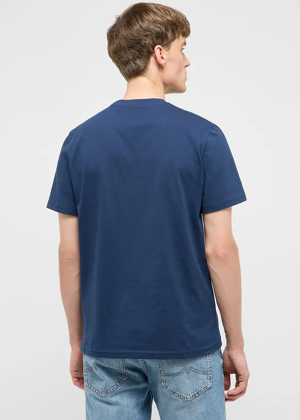 T-skjorte &laquo;Austin&raquo; i 100% &oslash;kologisk bomull fra Mustang, Mustang Jeans