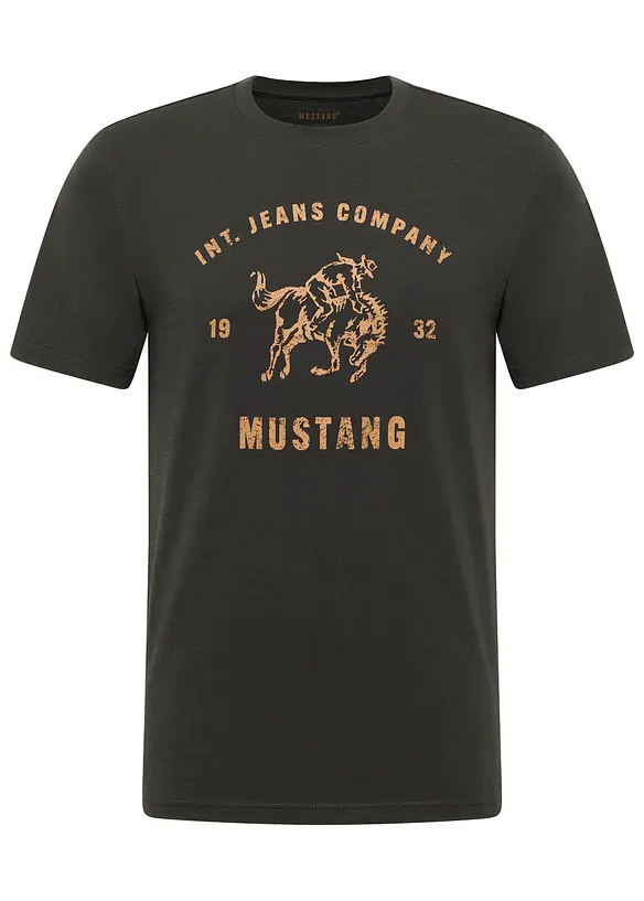 T-skjorte &laquo;Austin&raquo; i 100% bomull fra Mustang, Mustang Jeans