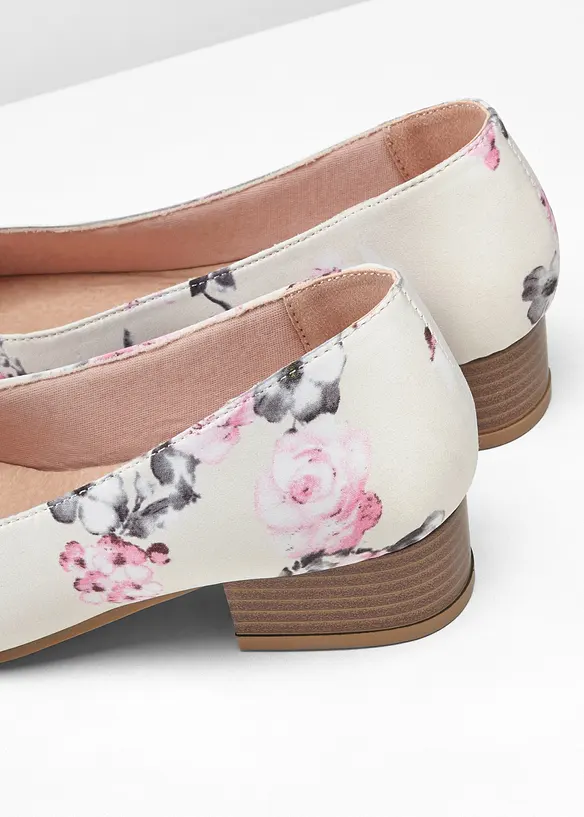Pumps med blokkh&aelig;l, bonprix