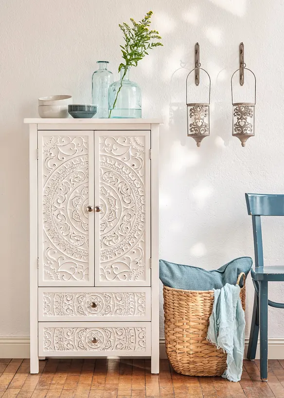 Vegglysholder med patina-effekt (sett i 4 deler), bonprix