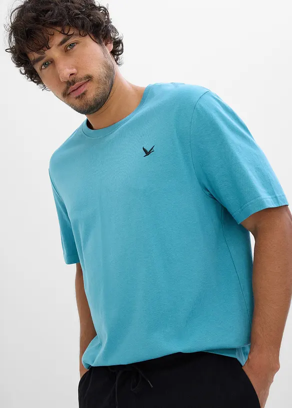 T-skjorte og trikot-bermudashorts (2-delt sett), bonprix