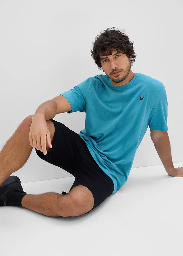 T-skjorte og trikot-bermudashorts (2-delt sett), bonprix