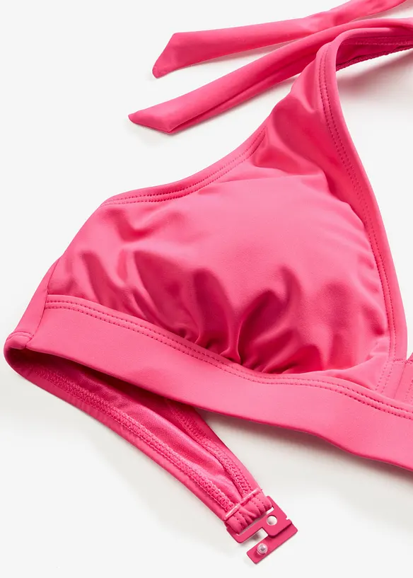 Halterneck-bikinioverdel med V-utringning, bonprix