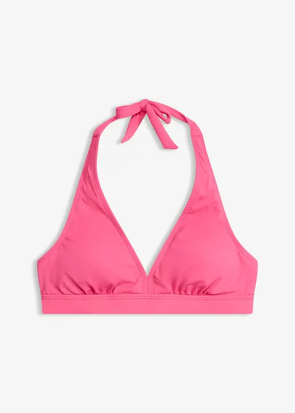 Halterneck-bikinioverdel med V-utringning, bonprix