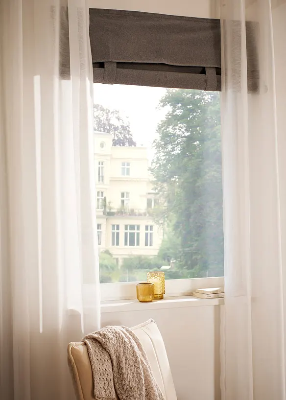 M&oslash;rkleggings-liftgardin, ensfarget, bonprix