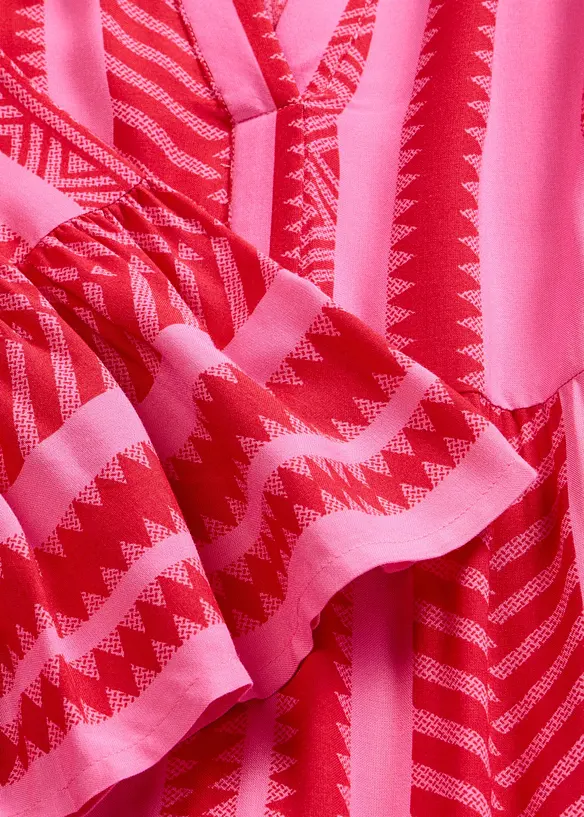 Maxikjole i lett viskose, bonprix