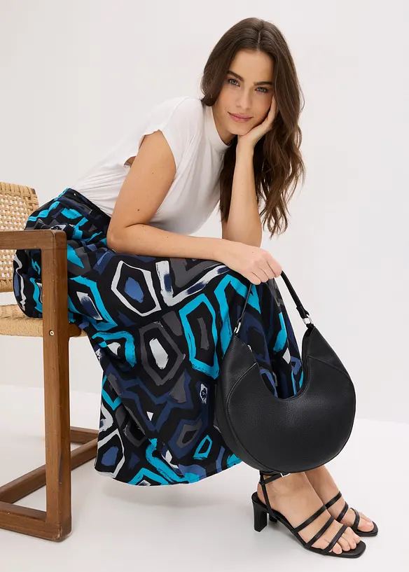 Maxiskj&oslash;rt i lett viskose, bonprix