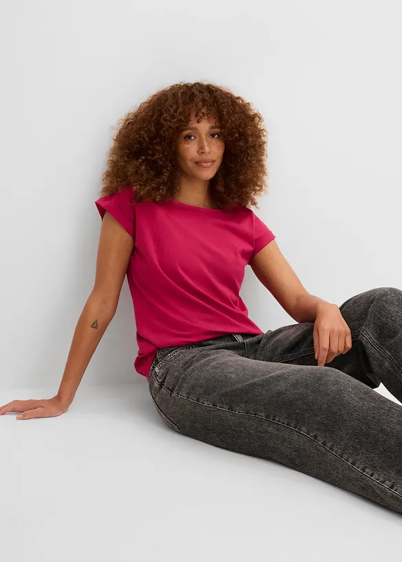 T-skjorte i 100% bomull, bonprix