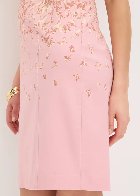 M&oslash;nstret etuikjole, bonprix