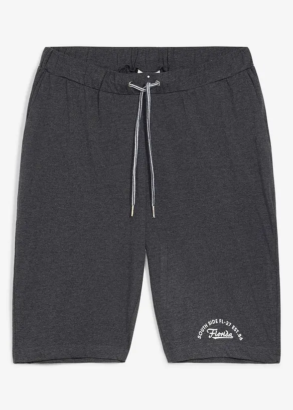 Jersey bermudashorts i 100% &oslash;kologisk bomull, bonprix