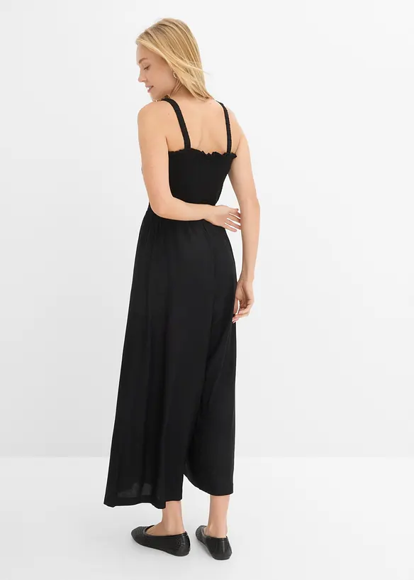 Jumpsuit i lett viskose, bonprix