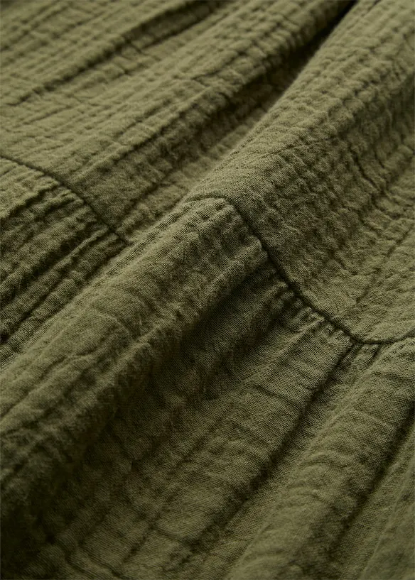 Musselin-kjole i 100% bomull, bonprix