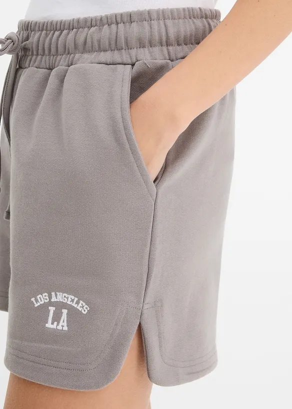 Sweatshorts i 100% &oslash;kologisk bomull, bonprix