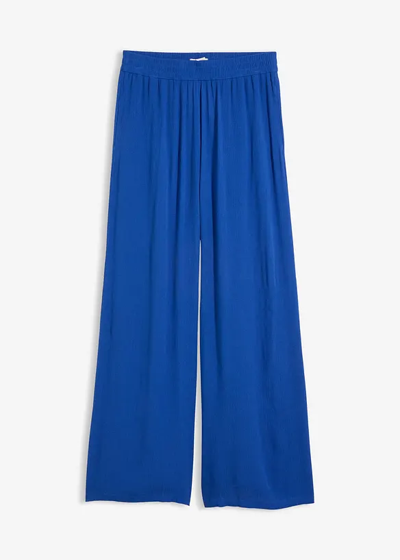 Pull on-bukse i lett viskose, bonprix