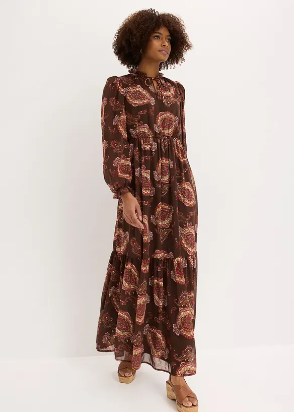 Chiffonkjole, bonprix