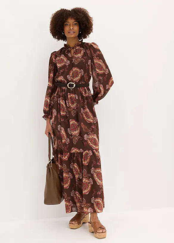 Chiffonkjole, bonprix