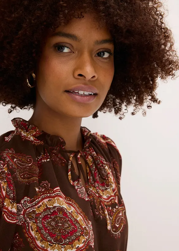 Chiffonkjole, bonprix