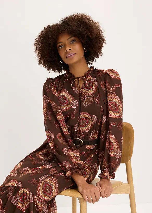 Chiffonkjole, bonprix