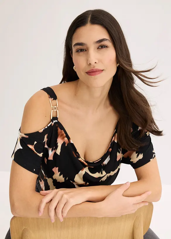 Cold shoulder-topp, bonprix