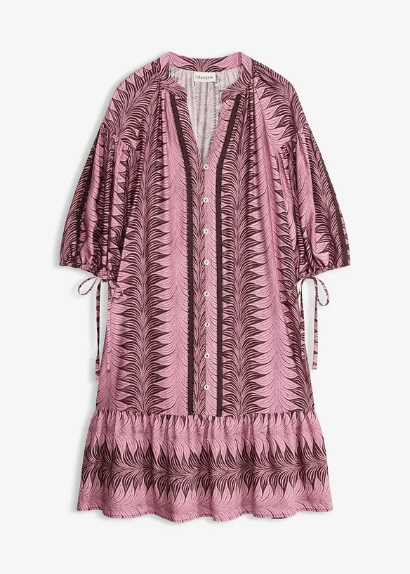 Minikjole i myk viskoseblanding, bonprix