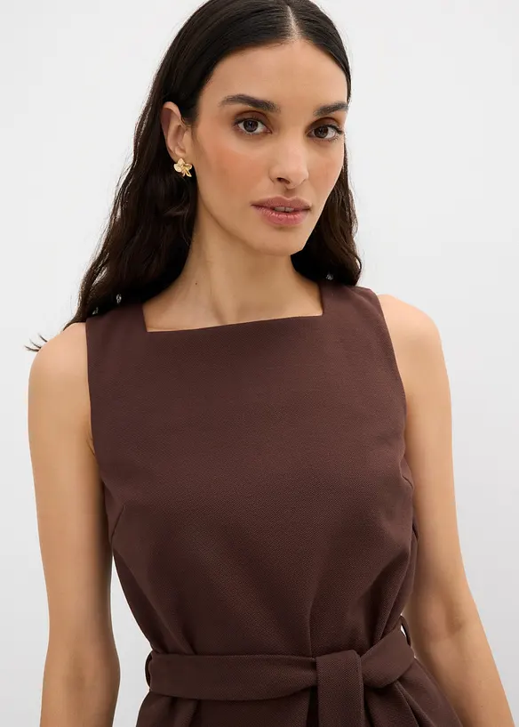 Pik&eacute;topp med knytebelte, bonprix