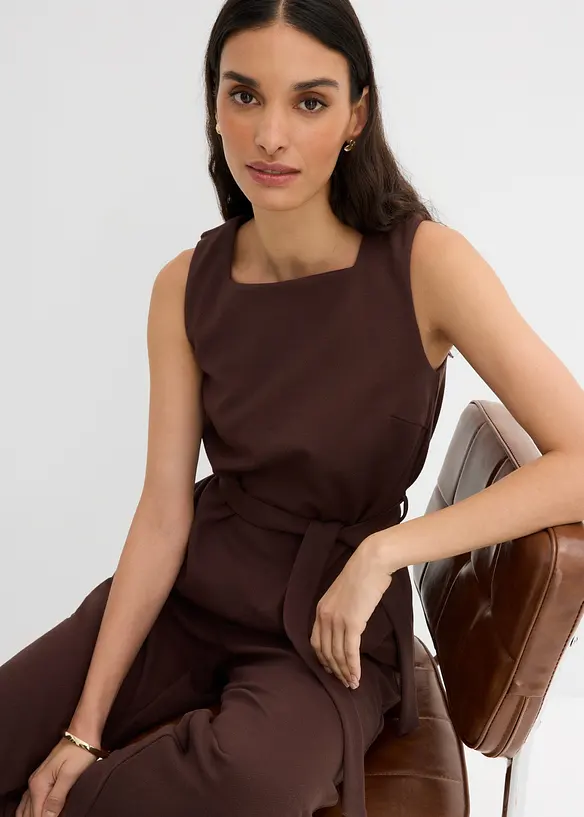 Pik&eacute;topp med knytebelte, bonprix