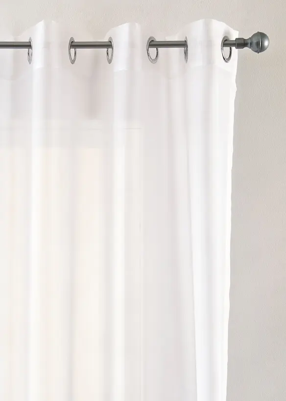 Gardin i lett voile (1-pack), bonprix