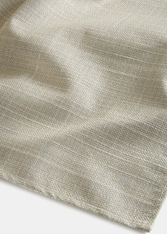 M&oslash;rkleggingsgardin i grovt materiale, f&aring;s ogs&aring; i ekstra lang (1-pack), bonprix