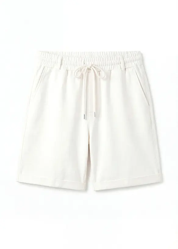 Sweat-bermudashorts av 100% &oslash;kologisk bomull, bonprix