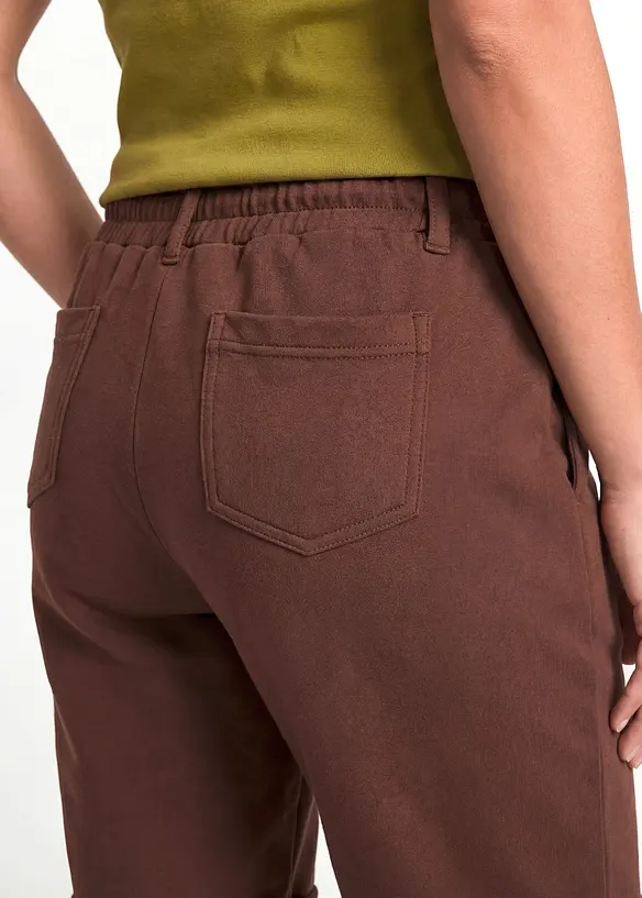 Sweat-bermudashorts av 100% &oslash;kologisk bomull, bonprix