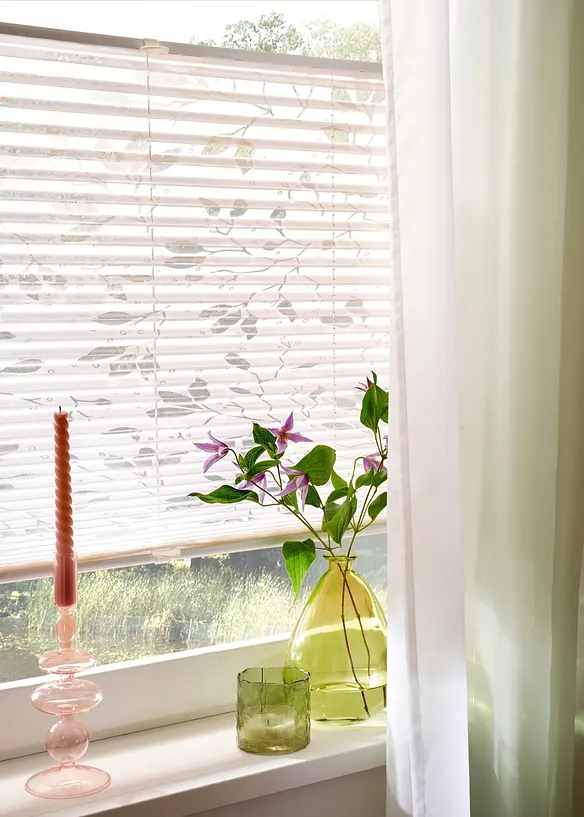Gardiner i lett voile, f&aring;s ogs&aring; i ekstra lang (2-pack), bonprix