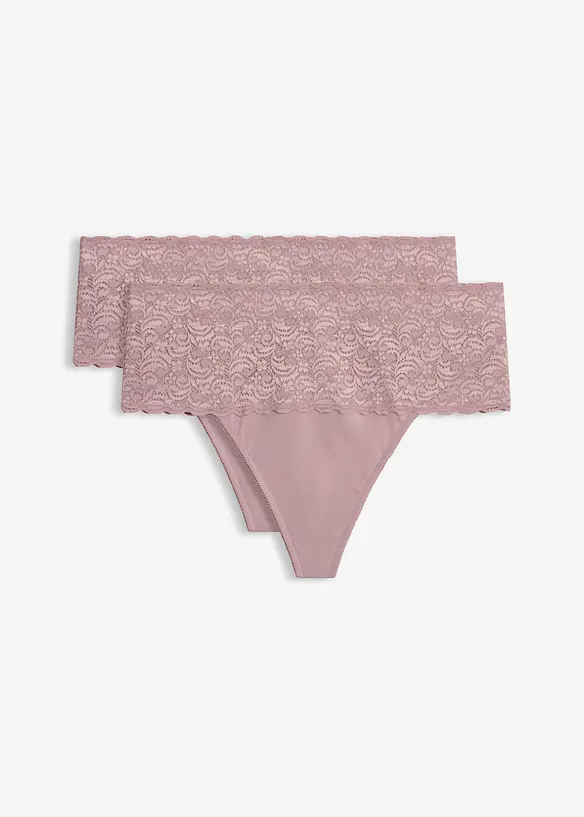 Medium shape stringtruse (2-pack), bonprix