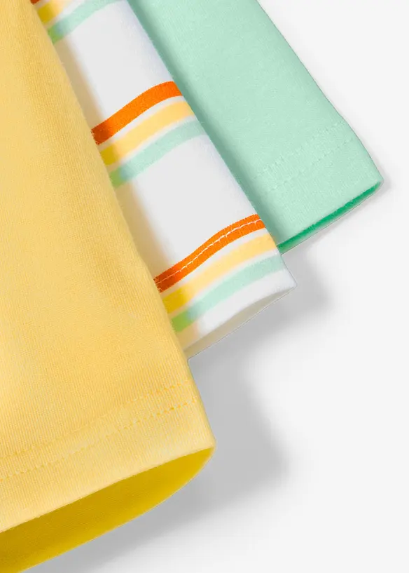 T-skjorte i 100% &oslash;kologisk bomull (3-pack), bonprix