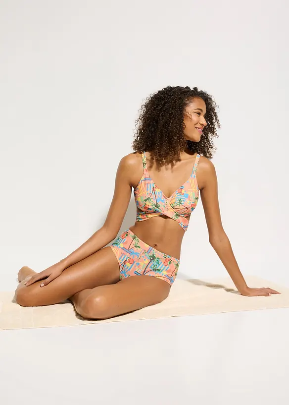 Bustier-bikini i omslagsmodell (2-delt sett), bonprix