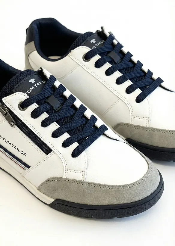 Sneakers med glidel&aring;s fra Tom Tailor, Tom Tailor