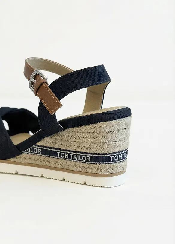 Kilesandaler i baststil fra Tom Tailor, Tom Tailor