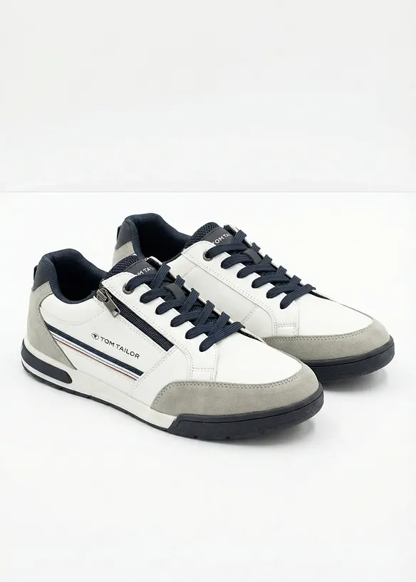 Sneakers med glidel&aring;s fra Tom Tailor, Tom Tailor