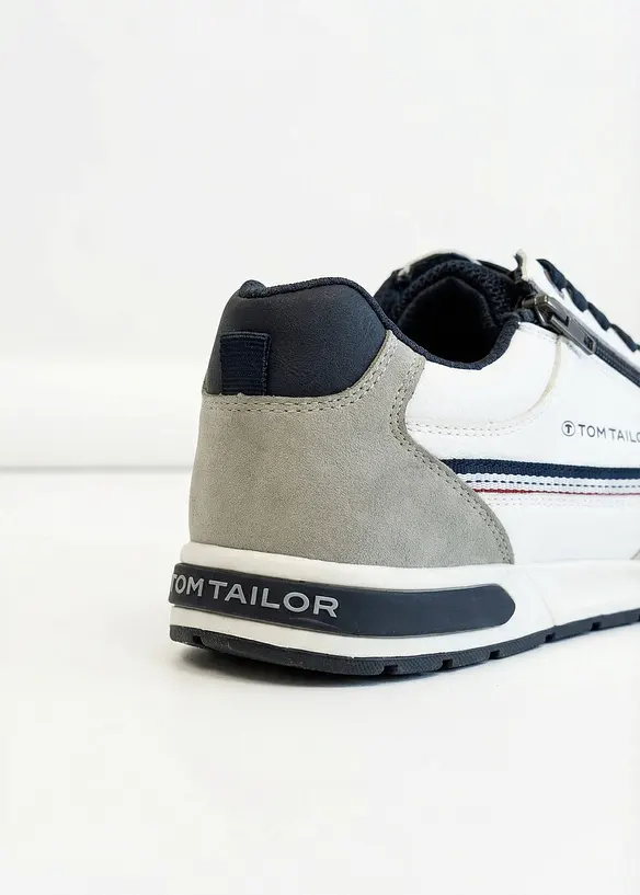 Sneakers med glidel&aring;s fra Tom Tailor, Tom Tailor