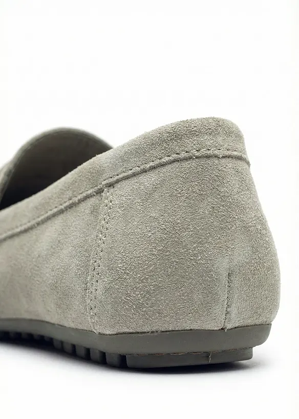 Loafers i semsket skinn, bonprix